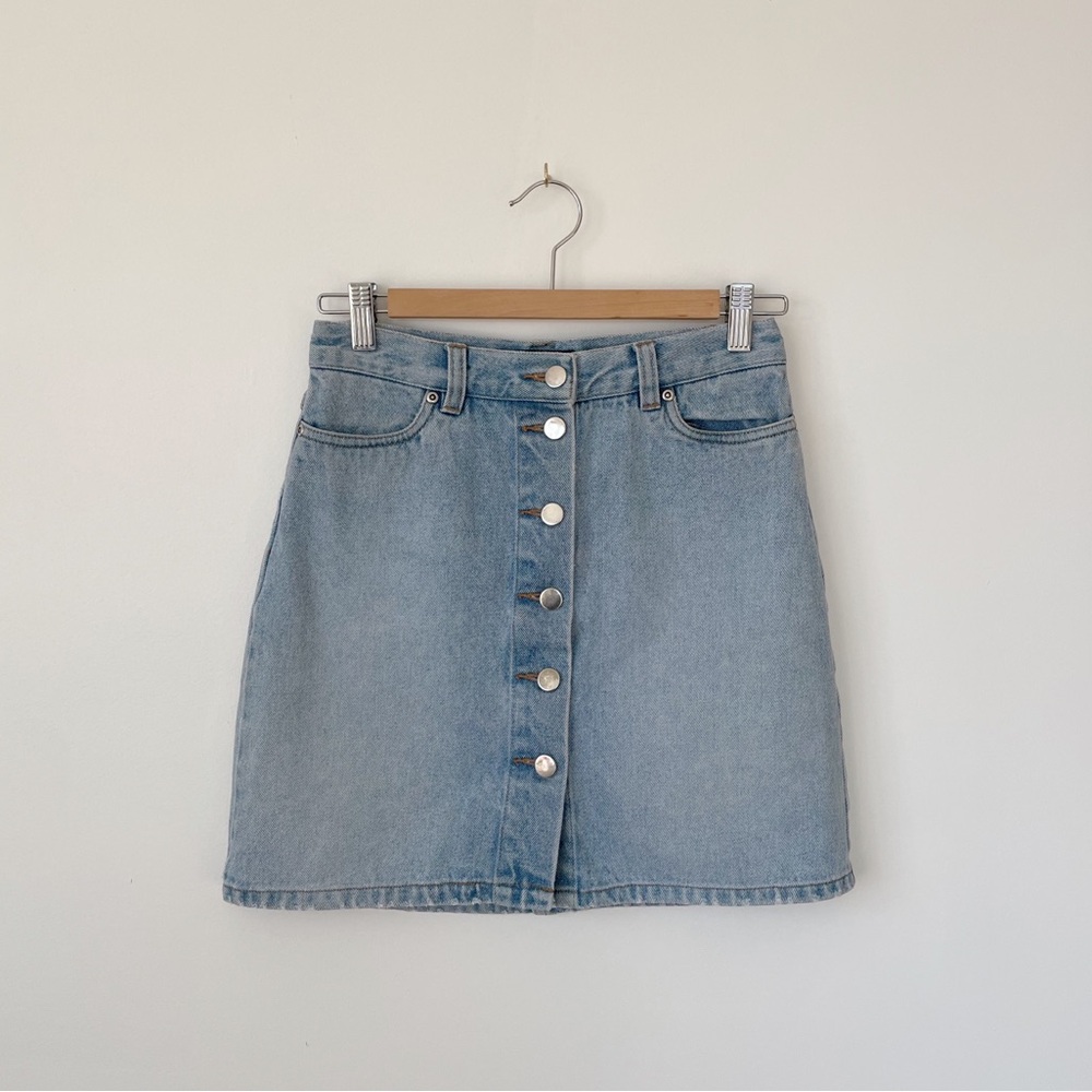 Moda International Denim Mini Skirt